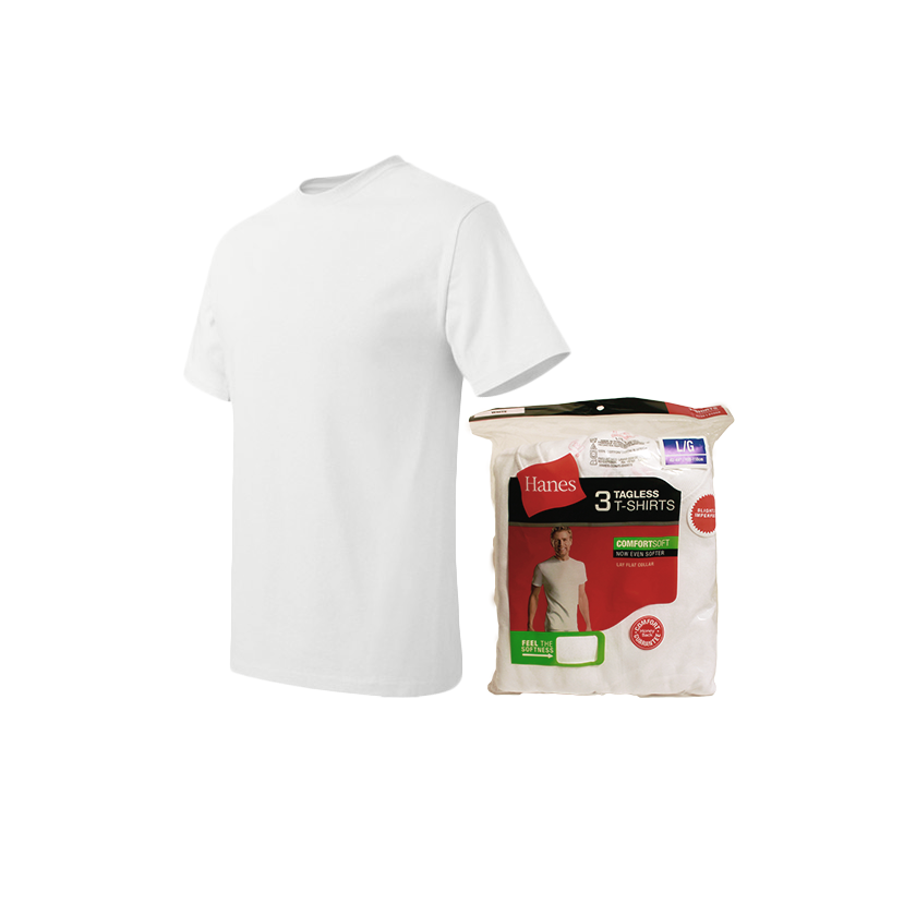 Hanes T Shirt 3 Pack Snsgifts4all
