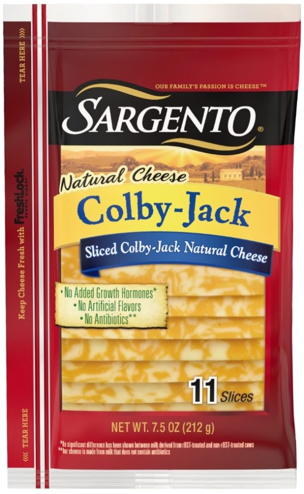 Sargento® Sliced Colby-Jack Natural Cheese, 11 slices Sargento® Sliced ...