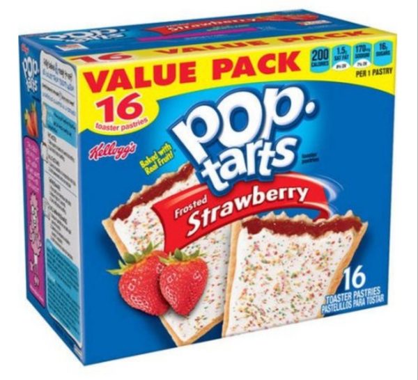 Pop Tarts Breakfast Toaster Pastries Frosted Strawberry Value Pack