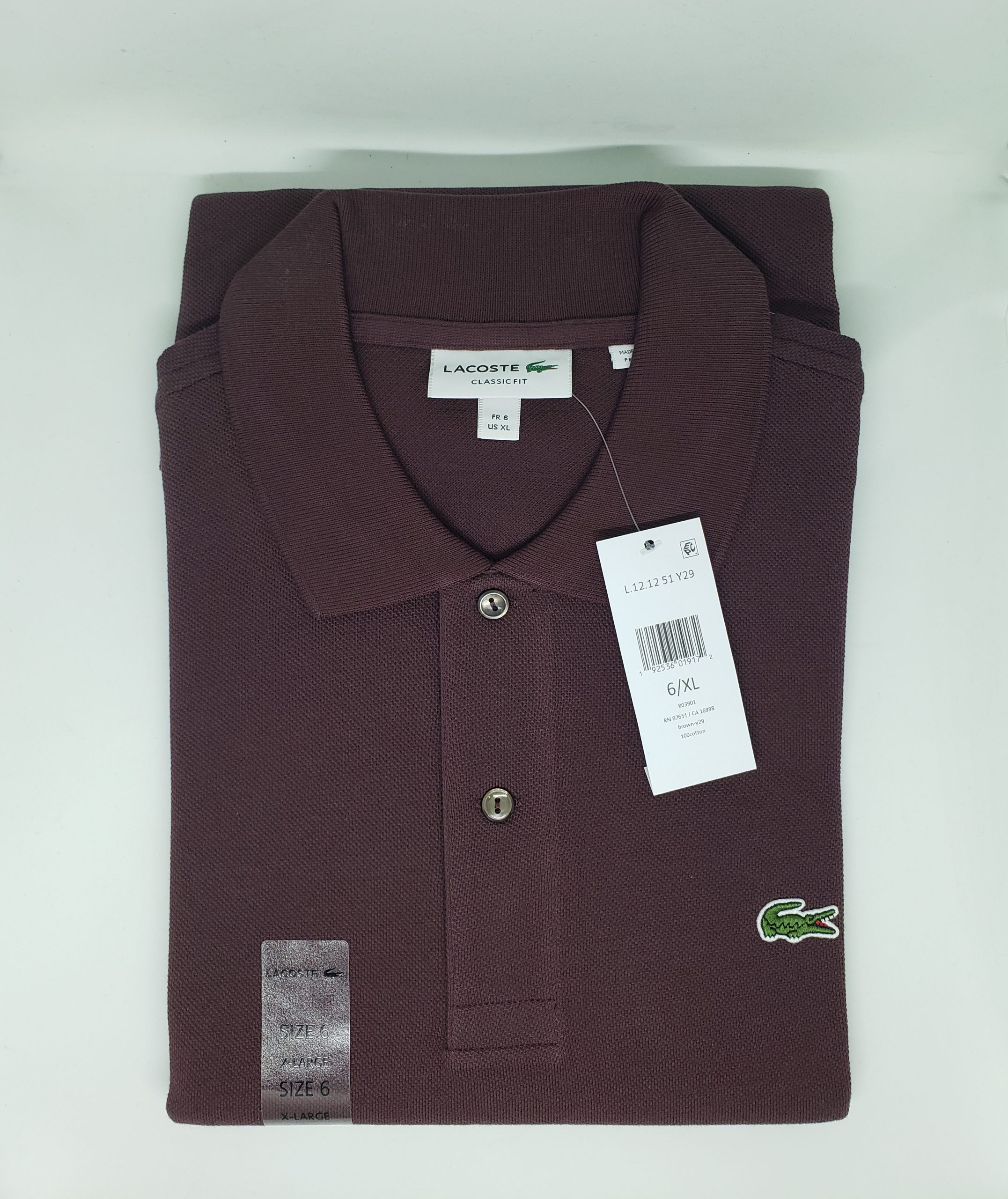 Lacoste Clasic Fit Polo Shirts 100% cotton. - SNSGIFTS4ALL
